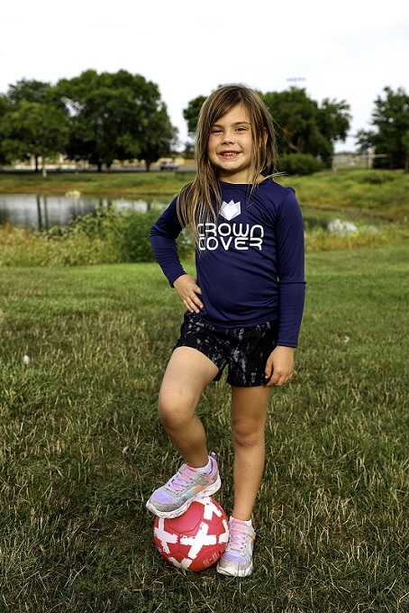 Toddler Long Sleeve UPF 50+ Shirt - Navy Blue