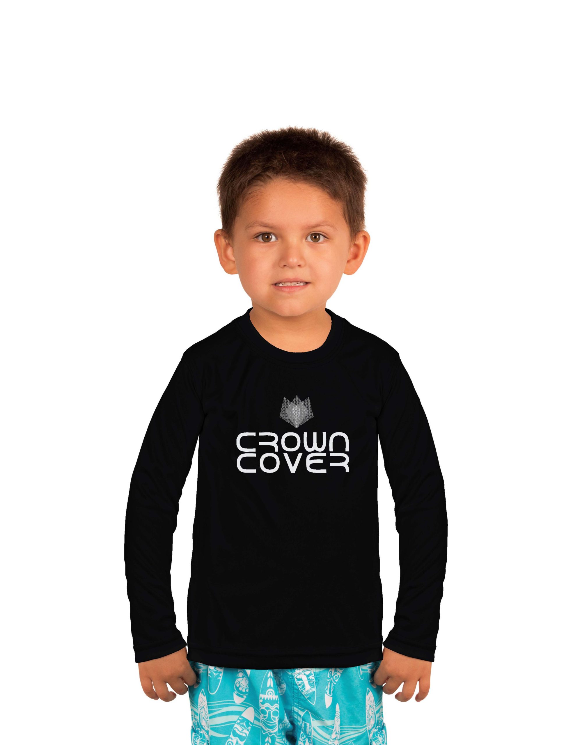 Toddler Long Sleeve Shirt – Black