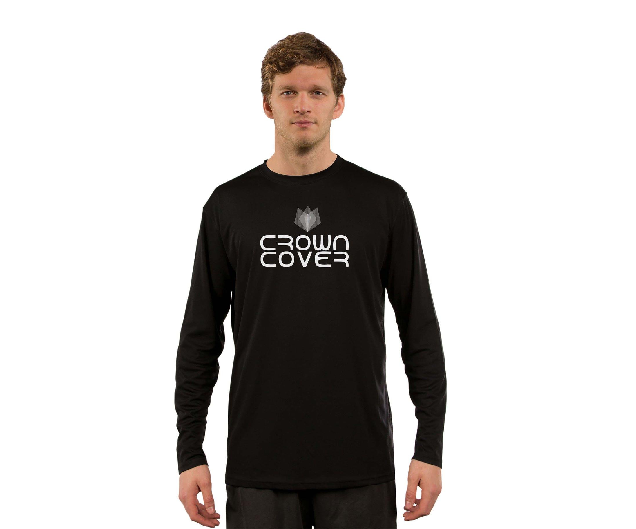 Men's Long Sleeve UPF 50+ Shirt - Black