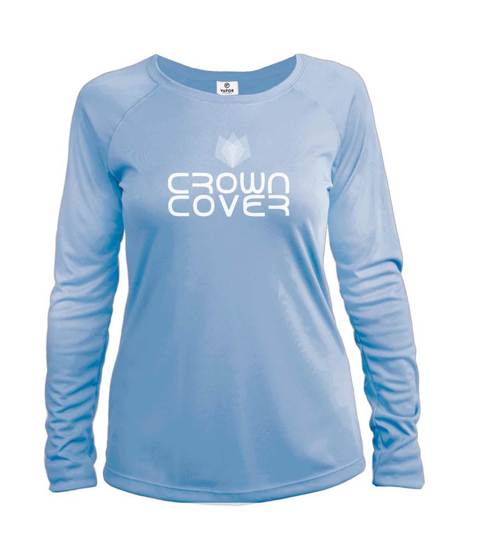 Women's Long Sleeve UPF 50+ Shirt - Columbia Blue